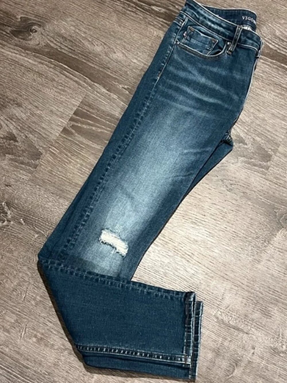 Vigoss distressed jeans size 27 - Picture 3 of 4